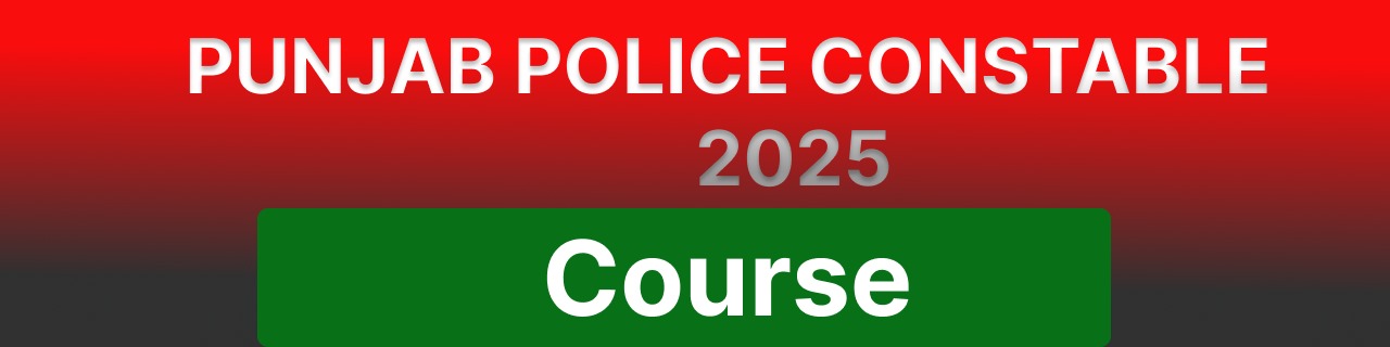 Punjab Police Constable Recruitment 2025